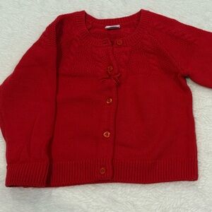 Edgehill Collection Vibrant Red Knit Sweater